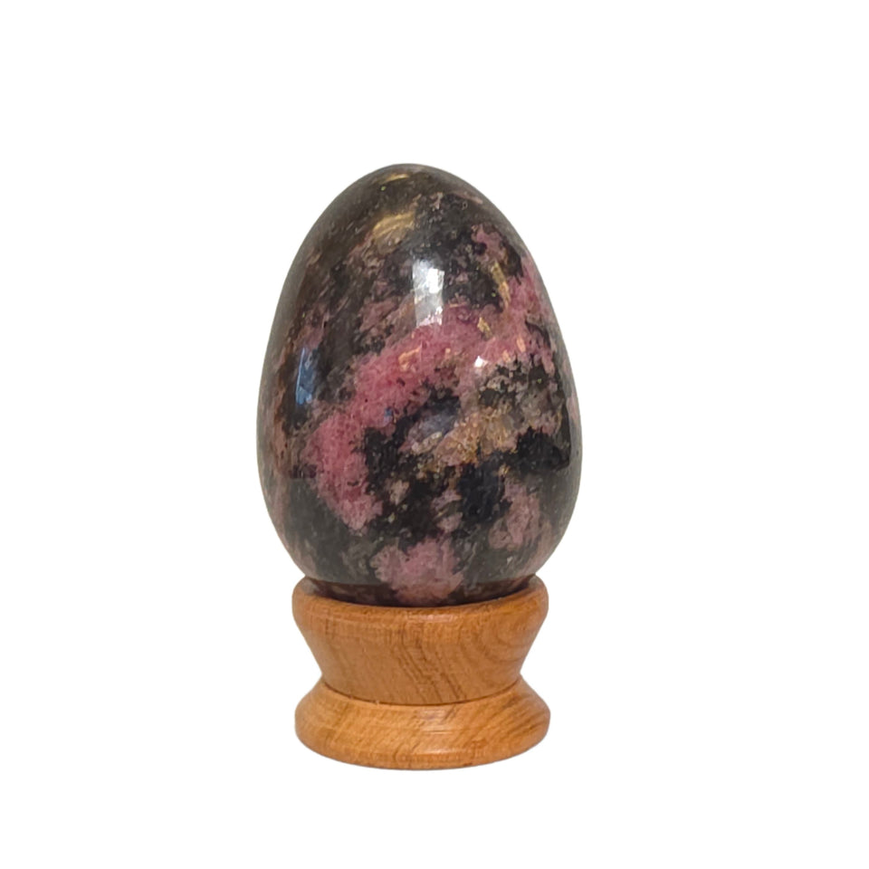 Rhodonite Egg | 0.44 lb