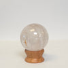Clear Quartz Sphere with Golden Healer Inclusion | 50 mm