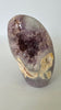 Amethyst Agate Freeform with Druzy Cave – 280g