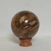 Petrified Wood Sphere – 1.395 lb – 76mm