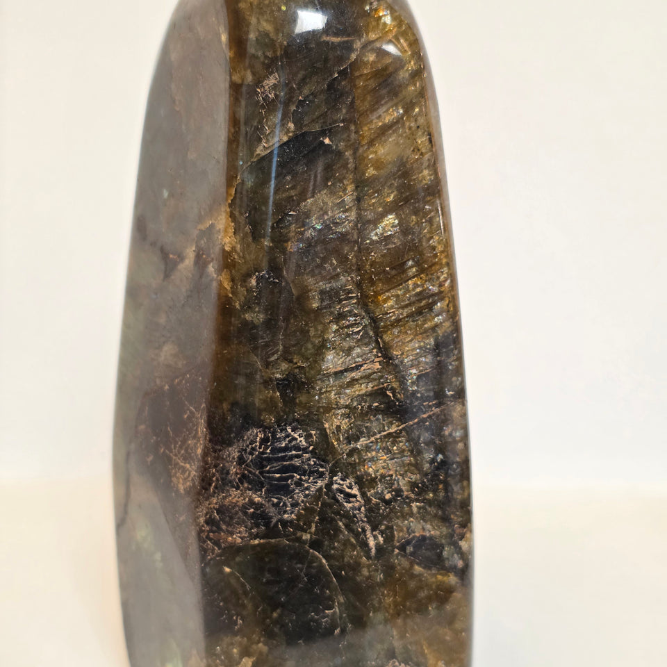 Labradorite Freeform Yellow Flash  4.23 lb