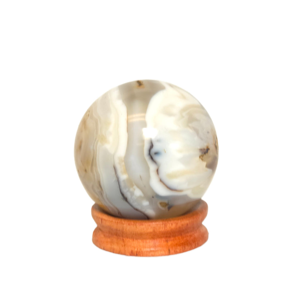 Banded Agate Sphere | 52 mm