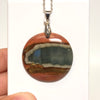 Polychrome Jasper Round Pendant Necklace
