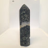 Kambaba Jasper Tower Point with Quartz Band | 1.35 lb