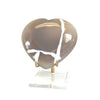 Orca Agate Heart | 0.63 lb