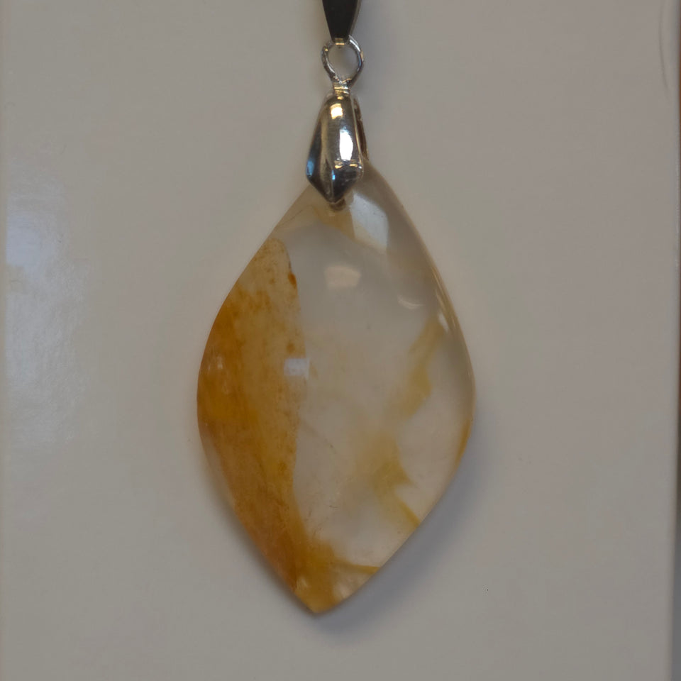 Golden Healer Quartz Necklace