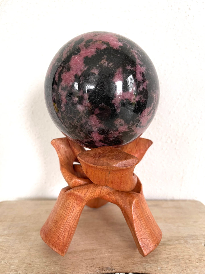 Rhodonite Sphere
