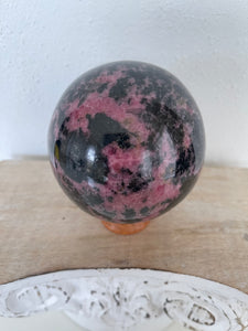 Rhodonite Sphere