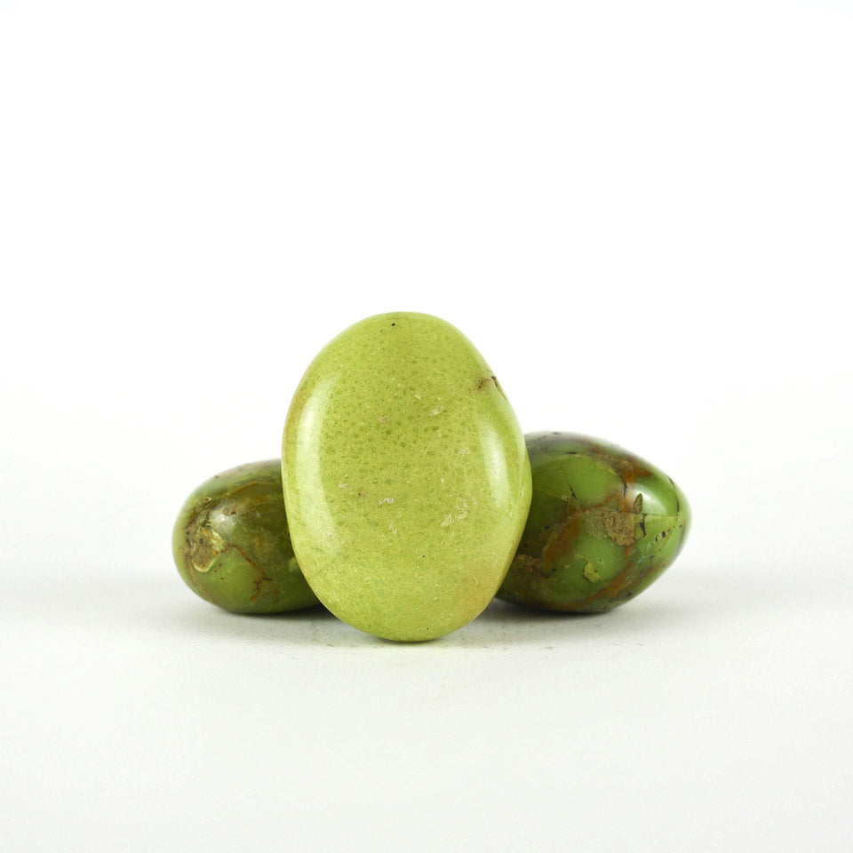 Green Opal Palm Stone