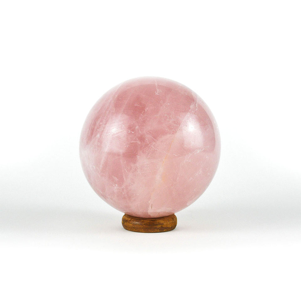 Rose Quartz Sphere Vie Gems