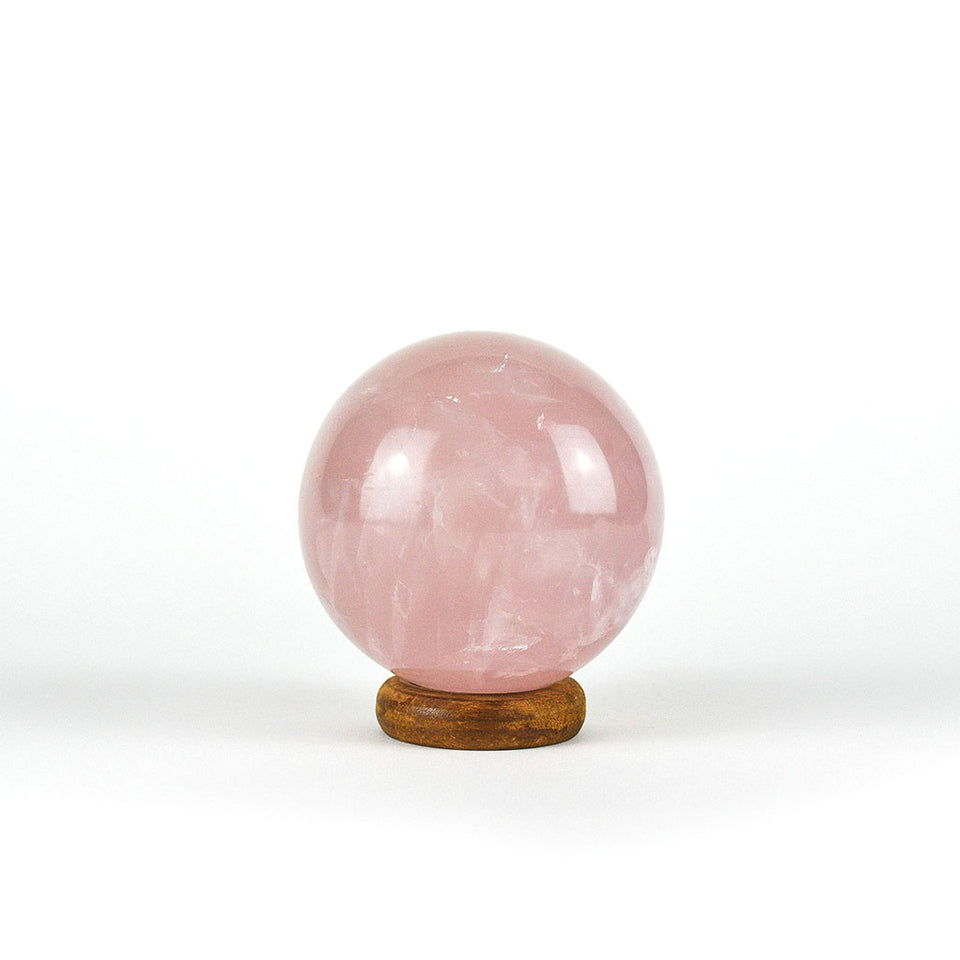 Rose Quartz Sphere Vie Gems