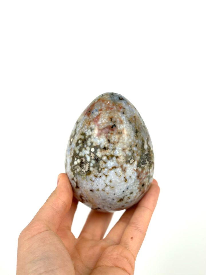 Orbicular Jasper Egg
