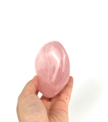 Rose Quartz - Bright + High Quality, Polished, Free Form