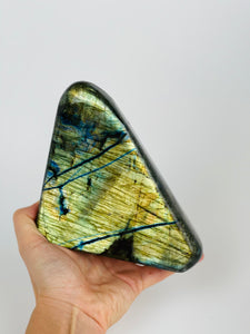 Labradorite - Yellow Vein