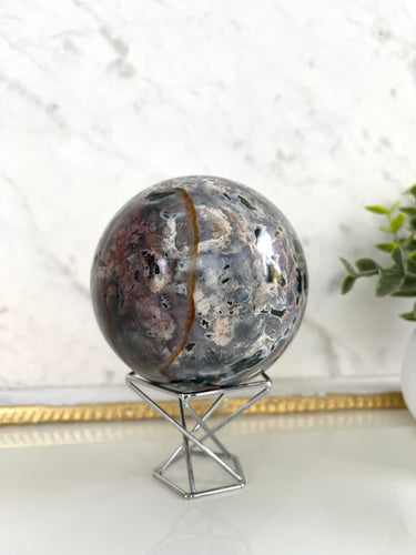 Ocean Jasper Sphere