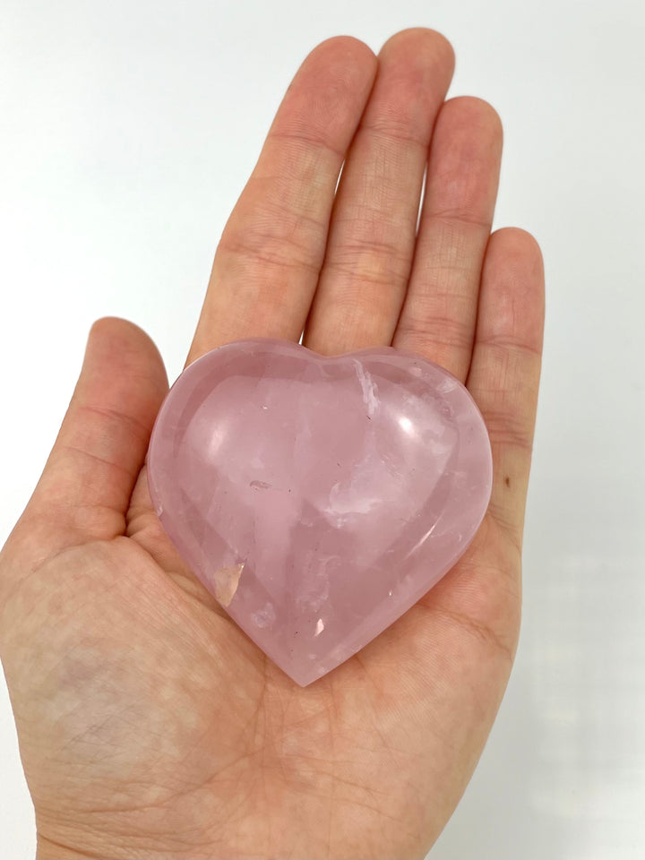 Rose Quartz Heart