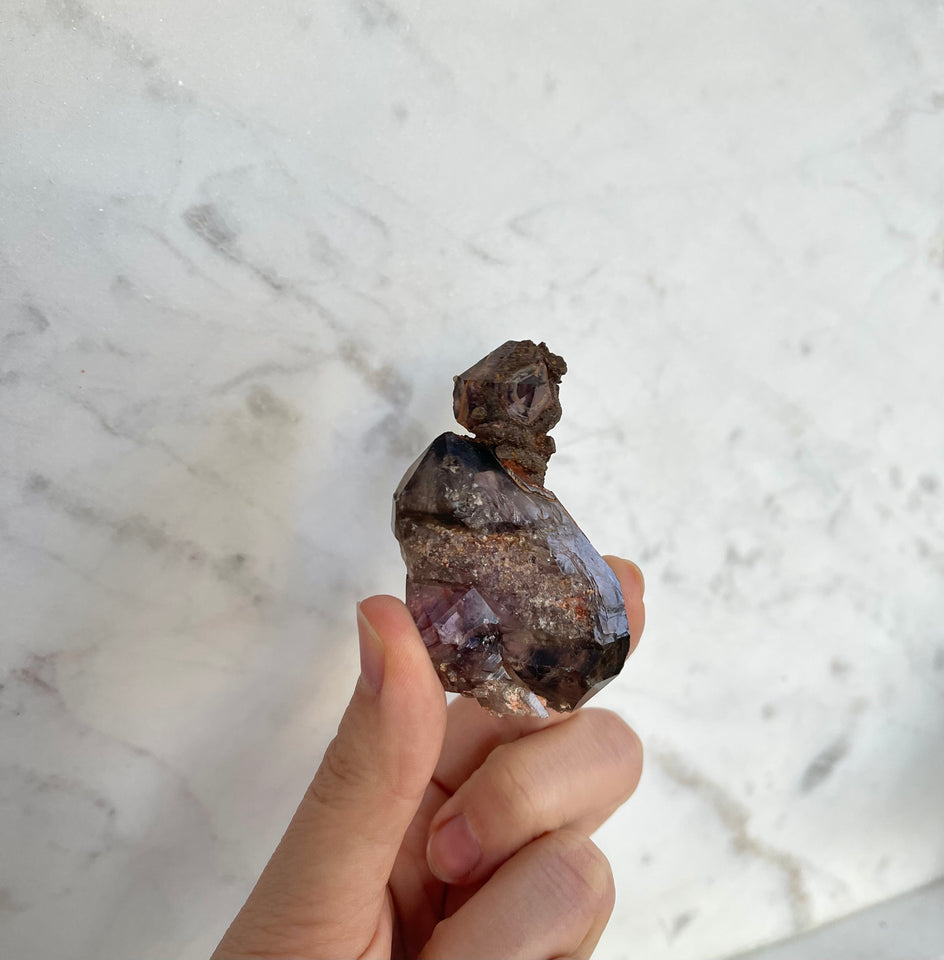 Amethyst Raw Double