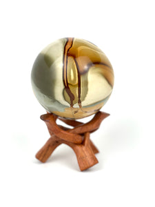 Jasper Sphere - Meeting of 2 Worlds