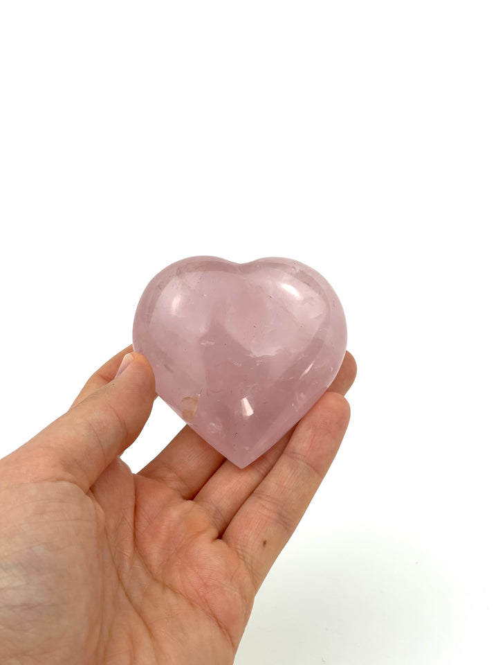 Rose Quartz Heart
