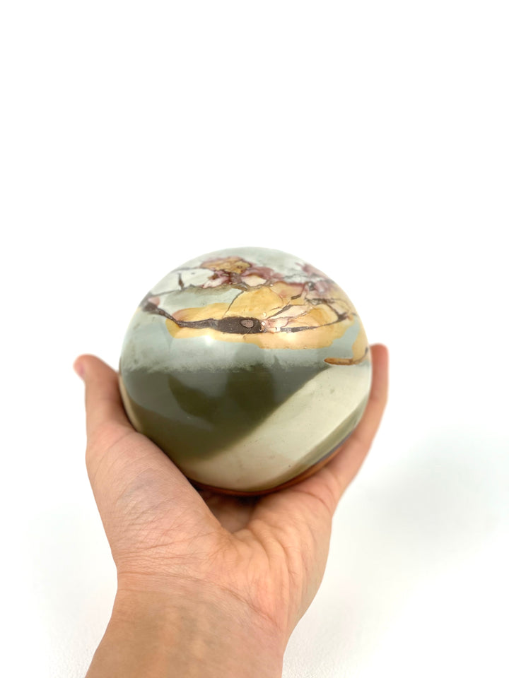 Jasper Sphere - Meeting of 2 Worlds