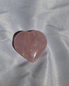Rose Quartz Heart
