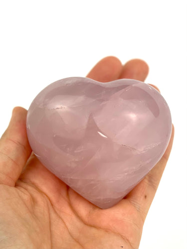 Rose Quartz Heart - Nature's Imprint
