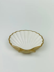 Sea Shell Plate - Gold
