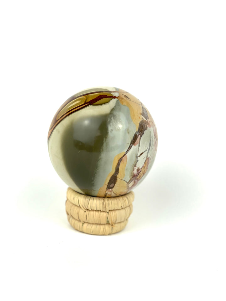 Jasper Sphere - Meeting of 2 Worlds