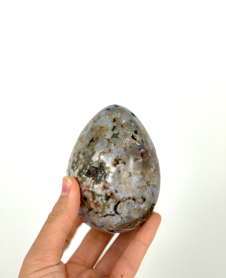 Orbicular Jasper Egg